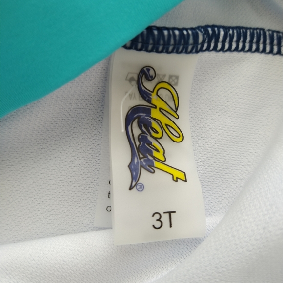 NWT Girls Toddler Seahorse UPF 50+ One Piece Swimsuit - Picture 5 of 5